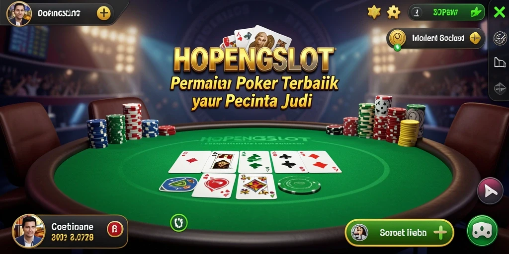 Tampilan gameplay seru di HOPENGSLOT dengan pemain yang kompetitif.