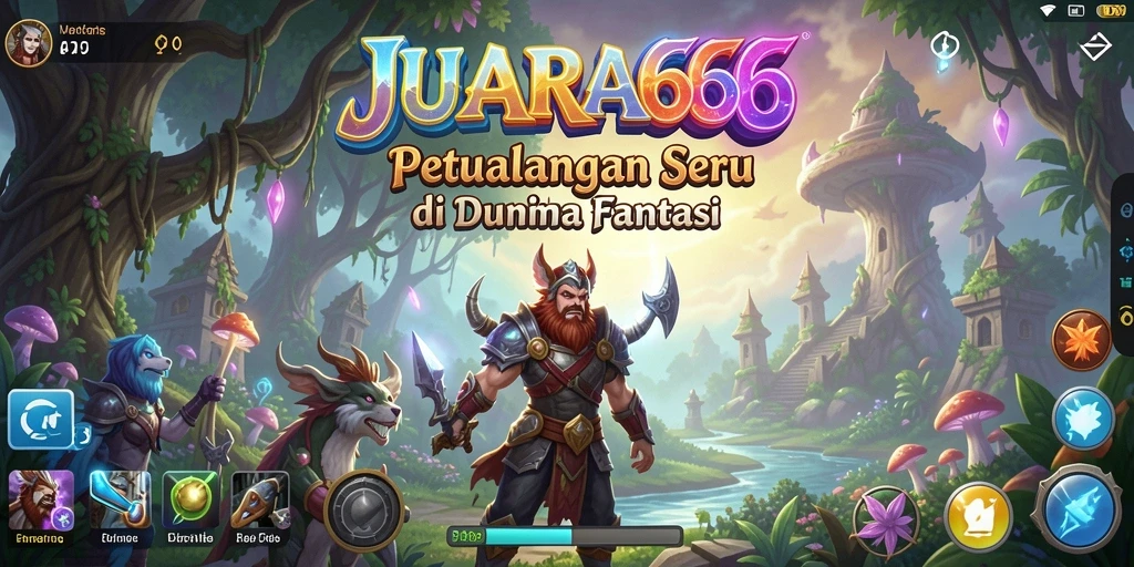 Tampilan gameplay JUARA666 yang menarik dan penuh aksi.