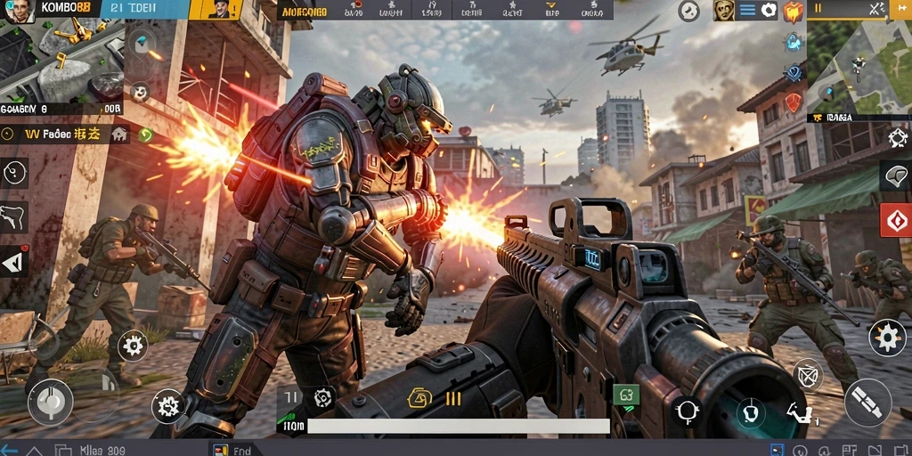 Gameplay menegangkan di KOMBO88 dengan grafis menawan.