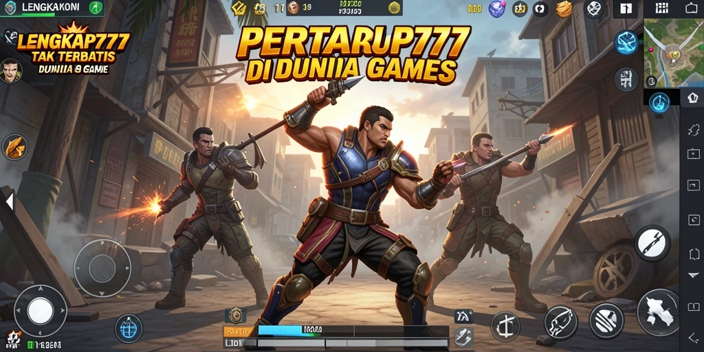 Tampilan pertarungan mendebarkan dalam LENGKAP777 dengan aksi yang intens.