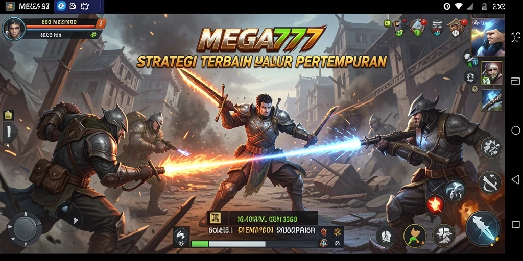 Tampilan menarik dari gameplay strategis MEGA777 yang penuh aksi.