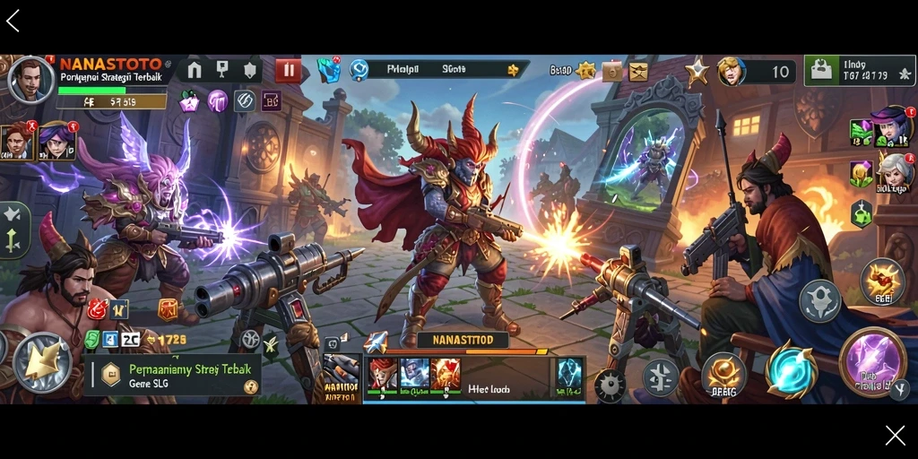 Tampilan screenshot NANASTOTO dengan gameplay strategis yang mendebarkan.