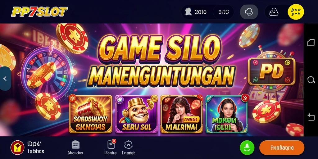 Gameplay menarik dari PP7SLOT yang menampilkan keseruan bermain slot.