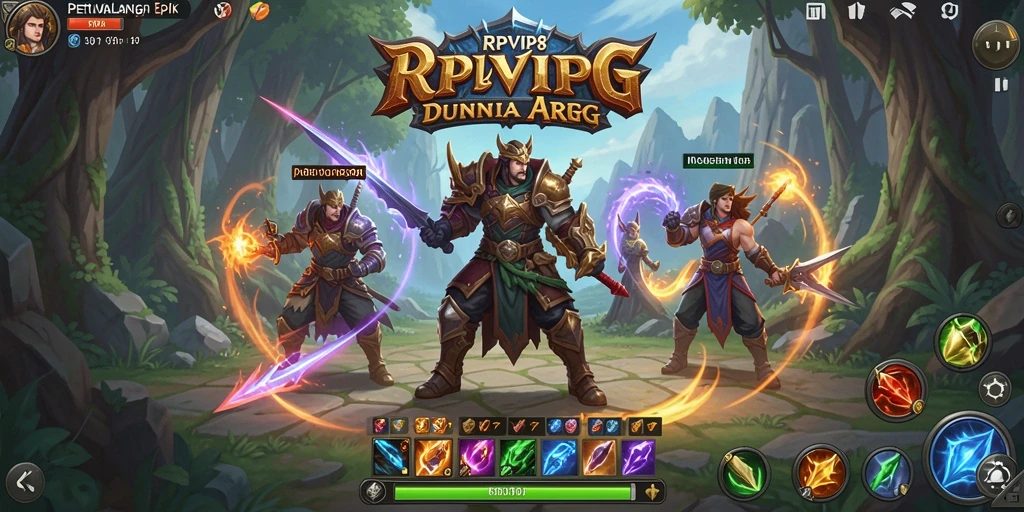 Gameplay RPVIP8 yang mendebarkan di dunia ARPG.