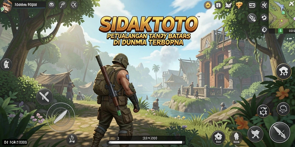 Tampilan menarik dari gameplay SIDAKTOTO di dunia terbuka.