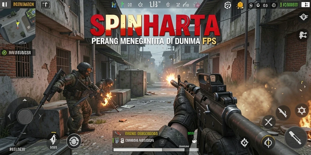 Gameplay intens yang menegangkan dari SPINHARTA.