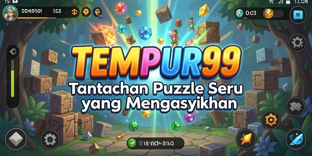 Screenshot gameplay <strong>TEMPUR99</strong> yang menarik perhatian dan menantang.