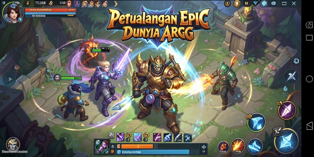Screenshot gameplay TO288 menunjukkan aksi pertarungan yang mendebarkan di dunia ARPG.