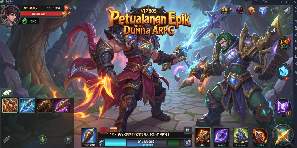 Tangkapan layar menunjukkan pertarungan epik di dunia <strong>VIP805</strong>.